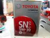 Description et tests de l'huile Toyota 5w30 sn