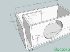 Instructions for making a subwoofer enclosure with your own hands